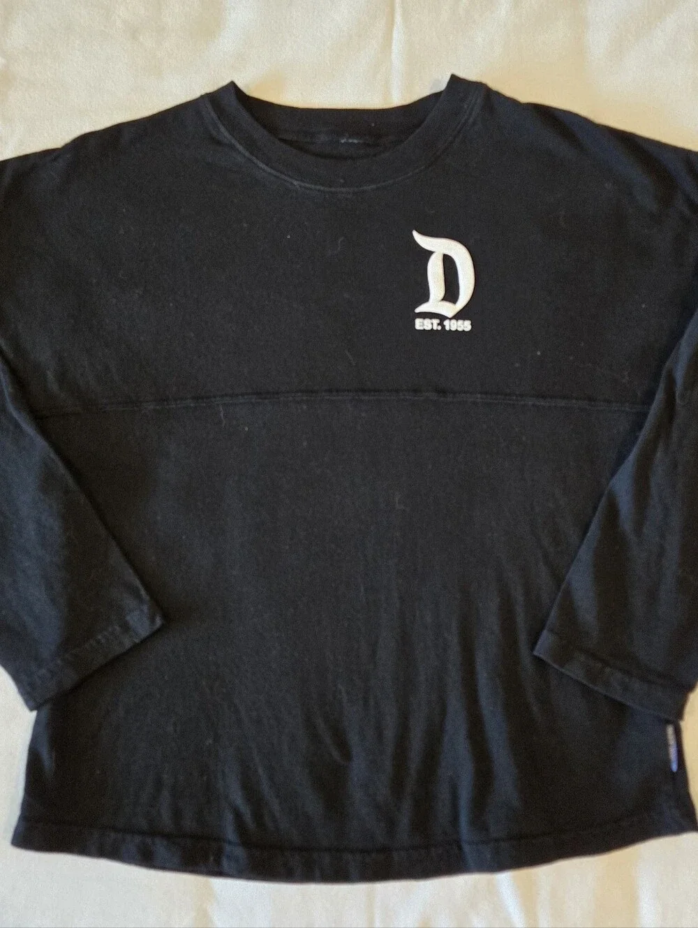 Disneyland Resort Youth Spirit Jersey Black And White Size XL / 14